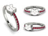 Elegant Enamel Cat Ruby Ring - Cat No. 12 image 7