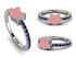 Elegant Enamel Cat Sapphire Ring - Cat No. 15 image 10
