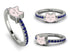 Elegant Enamel Cat Sapphire Ring - Cat No. 15 image 4