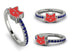 Elegant Enamel Cat Sapphire Ring - Cat No. 15 image 13