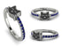 Elegant Enamel Cat Sapphire Ring - Cat No. 15 image 5