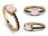 Elegant Enamel Cat Black Diamond Ring - Cat No. 7 image 11