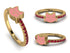 Elegant Enamel Cat Ruby Ring - Cat No. 10 image 5