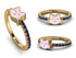 Elegant Enamel Cat Sapphire Ring - Cat No. 13 image 10