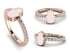 Elegant Enamel Hamsa Diamond Ring - Hamsa No. 2 image 1