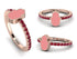 Elegant Enamel Hamsa Ruby Ring - Hamsa No. 11 image 1