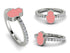 Elegant Enamel Hamsa Diamond Ring - Hamsa No. 3 image 6