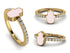 Elegant Enamel Hamsa Diamond Ring - Hamsa No. 1 image 10