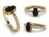 Elegant Enamel Hamsa Diamond Ring - Hamsa No. 1 image 13