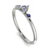 Minimalist Thin Diamond Ring - Brielle No. 63 image 1