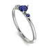 Minimalist Thin Sapphire Ring - Brielle No. 75 image 1