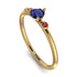 Minimalist Thin Sapphire Ring - Brielle No. 58 image 1