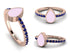 Elegant Enamel Pear Sapphire Ring - Pear No. 14 image 10