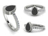 Elegant Enamel Pear Diamond Ring - Pear No. 3 image 2