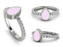 Elegant Enamel Pear Diamond Ring - Pear No. 3 image 4