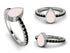 Elegant Enamel Pear Black Diamond Ring - Pear No. 9 image 5