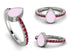 Elegant Enamel Pear Ruby Ring - Pear No. 12 image 4