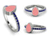 Elegant Enamel Pear Sapphire Ring - Pear No. 15 image 10