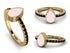 Elegant Enamel Pear Black Diamond Ring - Pear No. 7 image 9