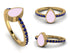 Elegant Enamel Pear Sapphire Ring - Pear No. 13 image 10