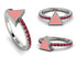 Elegant Enamel Triangle Ruby Ring - Triangle No. 12 image 5
