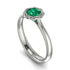 Solitaire Minimalist Emerald Ring - Eden No. 6 image 1