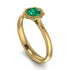 Solitaire Minimalist Emerald Ring - Eden No. 4 image 1