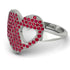 Ruby Heart With Missing Piece - Camille No. 12 image 1