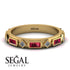 Ruby Baguette & Princess Eternity Band - Andrea No. 46 image 10