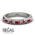 Ruby Baguette & Princess Eternity Band - Andrea No. 57 image 3