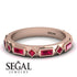 Ruby Baguette & Princess Eternity Band - Andrea No. 56 image 3