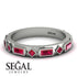 Ruby Baguette & Princess Eternity Band - Andrea No. 57 image 10