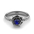 A lady's Rose Blue Topaz Ring- Elena no. 9 image 1