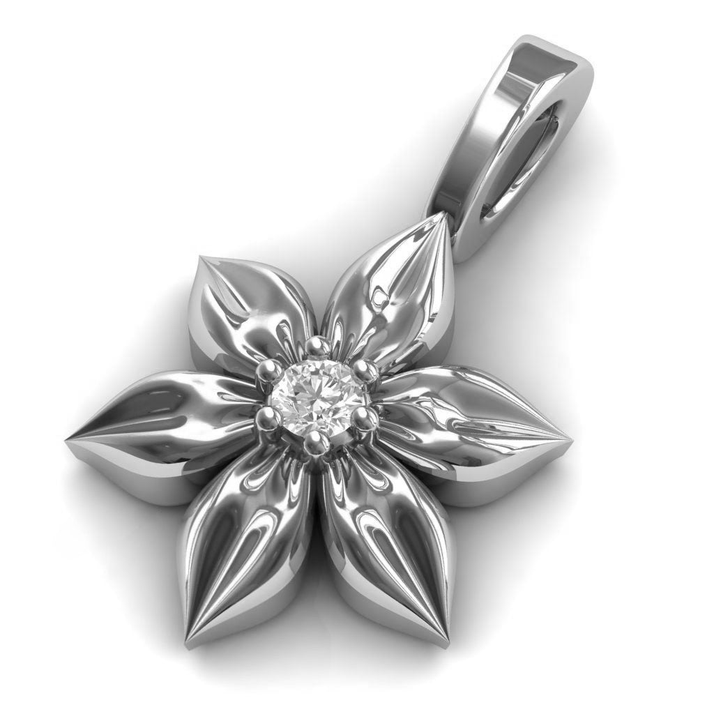 Flowers And Branches Pendant - Katherine no 3