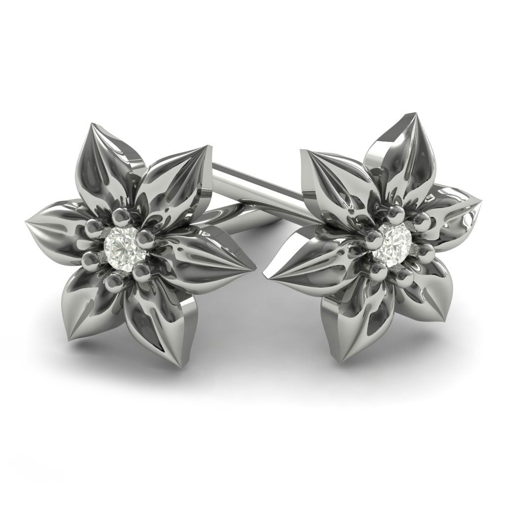 Flowers And Branches Earrings - Katherine no 3