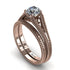 The Royal Queen Bridal Set Diamond Ring- Eva no. 2 image 1