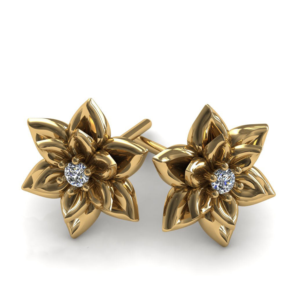 The Lotus Earrings - Lotus no. 1