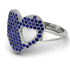 Sapphire Heart With Missing Piece - Camille No. 15 image 1
