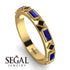 Sapphire Baguette & Princess Eternity Band - Andrea No. 67 image 2
