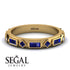 Sapphire Baguette & Princess Eternity Band - Andrea No. 73 image 10