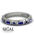 Sapphire Baguette & Princess Eternity Band - Andrea No. 75 image 3