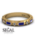 Sapphire Baguette & Princess Eternity Band - Andrea No. 61 image 3
