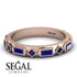 Sapphire Baguette & Princess Eternity Band - Andrea No. 74 image 3