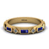 Sapphire Baguette & Princess Eternity Band - Andrea No. 61 image 1