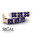 Sapphire Minimalist Earrings - Elliot No. 14 image 5