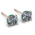 Hidden Halo Cushion Diamond Earrings - Alivia No. 17 image 1