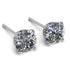 Hidden Halo Cushion Diamond Earrings - Alivia No. 3 image 1