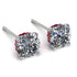 Hidden Halo Cushion Diamond Earrings - Alivia No. 48 image 1