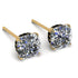 Hidden Halo Cushion Diamond Earrings - Alivia No. 31 image 1