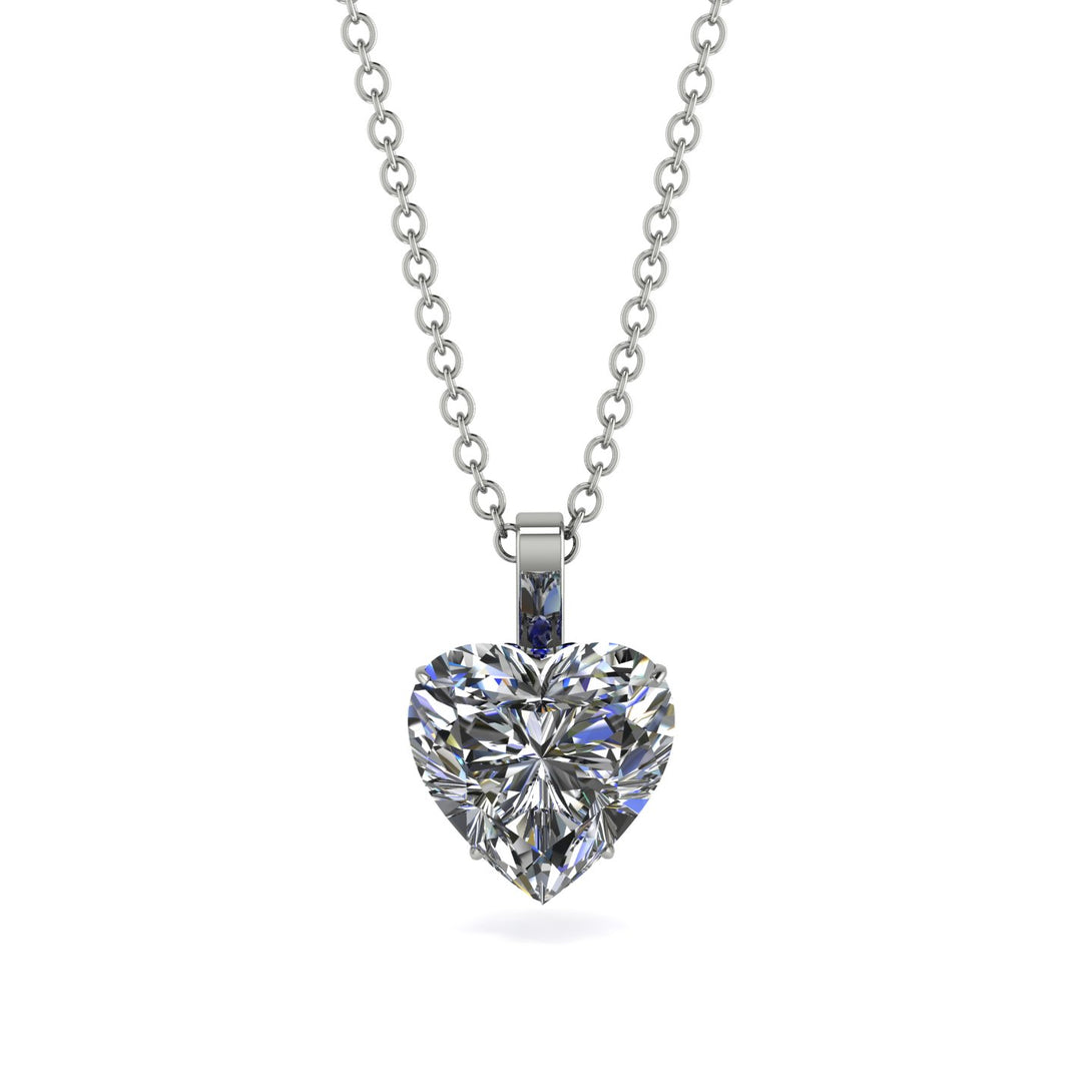 Heart Diamond Necklace - Noelle No. 63